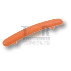 02.0478.128.068 Ручка скоба, детская, цвет оранжевый 128 мм