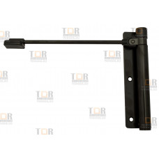 114ZN170D Доводчик дверной пружинный до 60кг ALDEGHI ГЕРКУЛЕС (170x39мм) черный 114ZN170D Доводчик дверной пружинный до 60кг ALDEGHI ГЕРКУЛЕС (170x39мм) черный