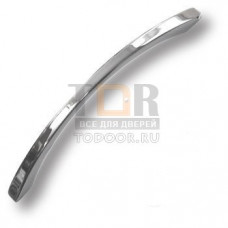 118128MP17 Ручка скоба модерн, графит 128 мм