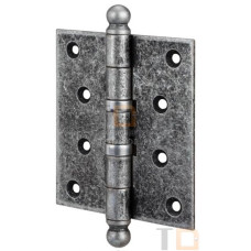 136FA403 Петля дверная универсальная с колпачком ALDEGHI PREMIUM 102x76x3 античное серебро 136FA403 Петля дверная универсальная с колпачком ALDEGHI PREMIUM 102x76x3 античное серебро