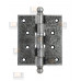 136FA403 Петля дверная универсальная с колпачком ALDEGHI PREMIUM 102x76x3 античное серебро 136FA403 Петля дверная универсальная с колпачком ALDEGHI PREMIUM 102x76x3 античное серебро