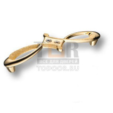 15.172.128.19 SWA ORO DIA Ручка скоба с кристаллами Swarovski, эксклюзивная коллекция 128мм