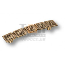 15.183.128.12 Ручка скоба современная классика, античная бронза 128 мм
