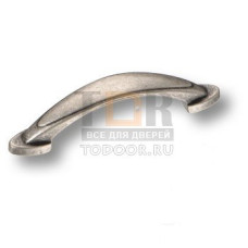 15.272.64.16 Ручка скоба современная классика, античное серебро 64 мм