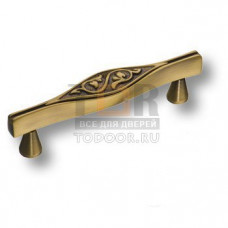 25104-013-96 Ручка скоба, латунь, современная классика, старая бронза 96 мм