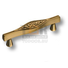25104-037-96 Ручка скоба, латунь, современная классика, французское золото 96 мм