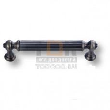 2512-015-160 Ручка скоба, латунь, старое серебро 160 мм