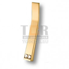 25144-003-32-SWR Ручка скоба с кристаллами Swarovski, латунь, цвет - глянцевое золото 32 мм 25144-003-32-SWR Ручка скоба с кристаллами Swarovski, латунь, цвет - глянцевое золото 32 мм