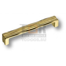 253160MP25 Ручка скоба модерн, глянцевое золото 160 мм
