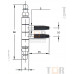 2551DDD.01 Петля ввертная Ø9 с декоративной пешкой античная бронза (13 kg) 2551DDD.01 Петля ввертная Ø9 с декоративной пешкой античная бронза (13 kg)