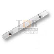 2593-005-160 Ручка скоба модерн, пластик глянцевый хром 160 мм