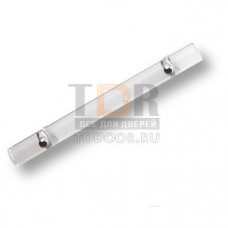 2593-005-96 Ручка скоба модерн, пластик глянцевый хром 96 мм