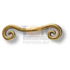 302128MP10 Ручка скоба современная классика, старая бронза 128 мм