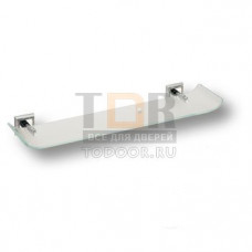 3511-75-005 Полка для ванных аксессуаров, латунь с кристаллами Swarovski, цвет - глянцевый хром