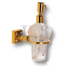 3517-72-003 Дозатор для мыла, латунь с кристаллами Swarovski, цвет - глянцевое золото