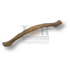 4375 0128 MVB Ручка скоба современная классика, античная бронза 128 мм