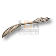4385 0160 OSM Ручка скоба современная классика, старое серебро 160 мм