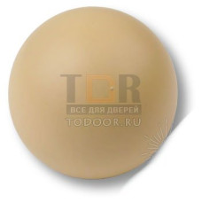 445BE1 Ручка кнопка детская коллекция , выполнена в форме шара, цвет бежевый матовый