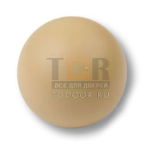 445BE2 Ручка кнопка детская коллекция , выполнена в форме шара, цвет бежевый матовый