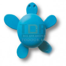 456025ST05 Ручка кнопка детская, черепаха синяя