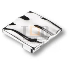 465025MP02 Ручка кнопка квадратная модерн, глянцевый хром