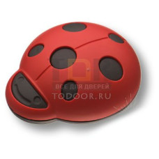 479032ST04/ST09 Ручка кнопка, красная божья коровка