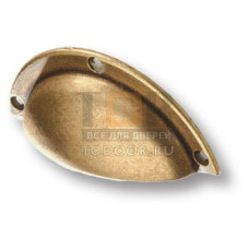 4800-22 Ручка раковина классика, старая бронза