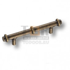 5706B Ручка скоба современная классика, античная бронза 96 мм