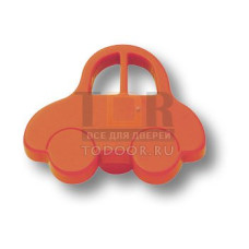 603RJ Ручка кнопка детская, машина красная