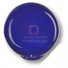 626AZ1 Ручка кнопка детская коллекция , выполнена в форме шара, цвет синий глянцевый