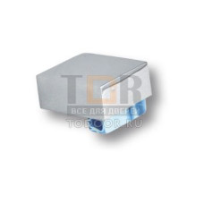 670AZX Ручка кнопка, пластик голубой