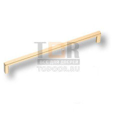 6763-200 Ручка скоба модерн, матовое золото 192 мм