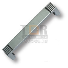 7078.0128.016 Ручка скоба современная классика, серебро 128 мм