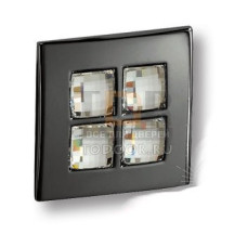7164.0038.030 Ручка кнопка с кристаллами Swarovski эксклюзивная коллекция, графитовый