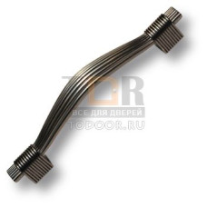 7492-825 Ручка скоба современная классика, серебро 96 мм