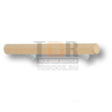 7524.0128.021.175 Ручка рейлинг эксклюзивная коллекция, бежевая кожа 128 мм