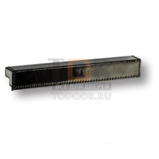 7783.0168.071.081 Ручка скоба эксклюзивная коллекция, черная глянцевая кожа 64 мм