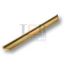 8610 0384 AGLB Ручка скоба современная классика, матовое золото 384 мм