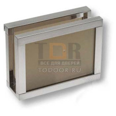 AM01/CS-PX.S Держатель для салфеток, никель, вставка - пластик Песок AM01/CS-PX.S Держатель для салфеток, никель, вставка - пластик Песок