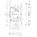 B01103.50.23 Замок межкомнатный (тех. упак.) под цилиндр AGB MEDIANA EVOLUTION (мат. золото) B01103.50.23 Замок межкомнатный (тех. упак.) под цилиндр AGB MEDIANA EVOLUTION (мат. золото)