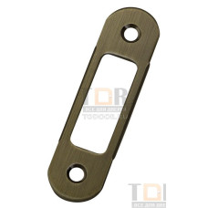 B01402.11.12 Ответная планка без языка (под пласт. вкладыш Easy Matic B01402.16/17)(античная бронза)