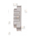 B02402.05.34 Ответная магнитная планка пластиковая MINIMAL для MEDIANA POLARIS (матовый хром) B02402.05.34 Ответная магнитная планка пластиковая MINIMAL для MEDIANA POLARIS (матовый хром)