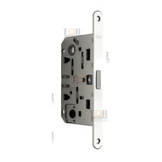B06102.50.06.567 Замок межкомнатный (BOX) WC AGB MEDIANA POLARIS (хром) + отв. планка