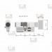 BO 04 MK N 50/30 Цилиндровый механизм ключ-вертушка матовый никель BO 04 MK N 50/30 Цилиндровый механизм ключ-вертушка матовый никель