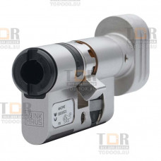 BO 04 MK N 55/60 Цилиндровый механизм ключ-вертушка матовый никель BO 04 MK N 55/60 Цилиндровый механизм ключ-вертушка матовый никель