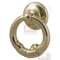 Дверная ручка гонг (стучалка) MBC Margherita knocker 125 mm латунь