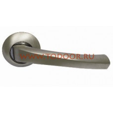 Дверная ручка на круглом основании SILLUR 109 S.CHROME хром матовый