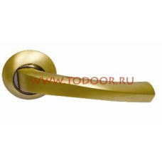 Дверная ручка на круглом основании SILLUR 109 S.GOLD золото матовое Дверная ручка на круглом основании SILLUR 109 S.GOLD золото матовое