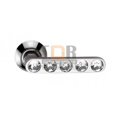 Дверная ручка на круглом основании SILLUR 200 P.CHROME/CRYSTAL хром/ кристаллы Дверная ручка на круглом основании SILLUR 200 P.CHROME/CRYSTAL хром/ кристаллы