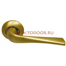 Дверная ручка на круглом основании SILLUR 67 S.GOLD золото матовое Дверная ручка на круглом основании SILLUR 67 S.GOLD золото матовое